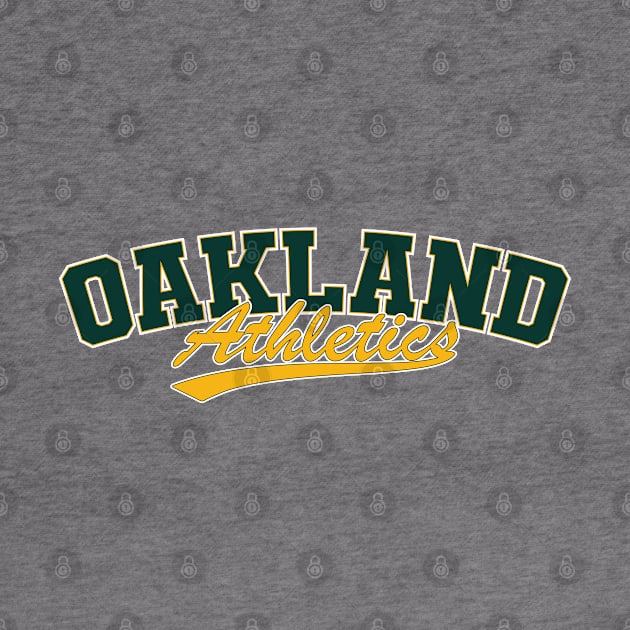 Oakland Athletics by Nagorniak